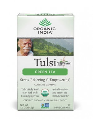 Tulsi Holy Basil Tea Green Tea 18 pckts