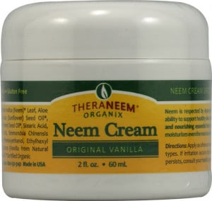 Theraneem Organix Neem Cream Original Vanilla 2 fl.oz