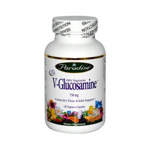 Paradise Herbs V-Glucosamine (750mg) - 120 vcaps