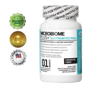 Microbiome Plus+  Prebiotic Fiber scFOS Supplement - Probiotic Booster