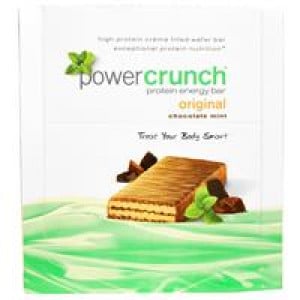 Power Crunch Wafers Chocolate Mint 12 bars