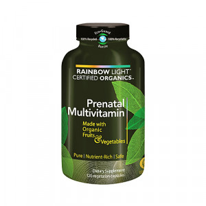 Rainbow Light  Certified Organics - Prenatal Multivitamin - 120 vcaps  