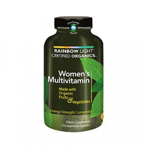 Rainbow Light  Certified Organics - Women's Multivitamin - 120 vcaps