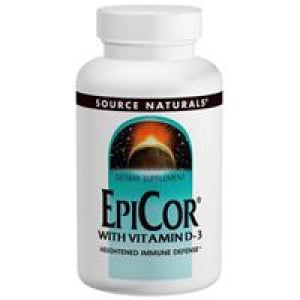 Source Naturals EpiCor With Vitamin D-3 120 caps