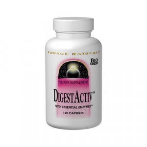Source Naturals DigestActiv with Essential Enzymes 120 caps