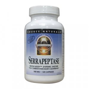 Source Naturals Serrapeptase (500mg) - 120 vcaps