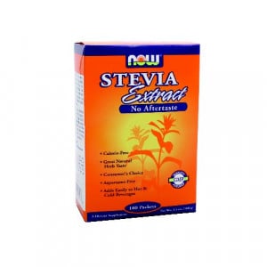Now Stevia Extract Packets - 100 Packets/Box