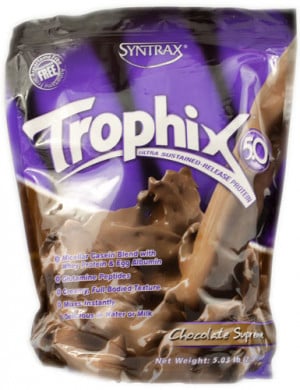 Syntrax Trophix 5.0 - Ultra Sustained Release Protein Chocolate Supreme 5 lbs