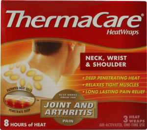 HeatWraps - Neck, Wrist & Shoulder 3 wraps