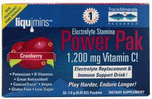 Trace Minerals Electrolyte Stamina Power Pak Cranberry 32 pckts