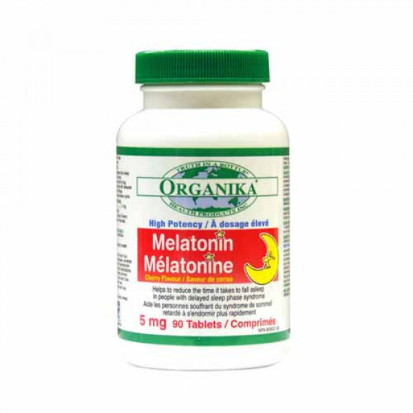 Organika Melatonin - 5 mg 90 tablets 